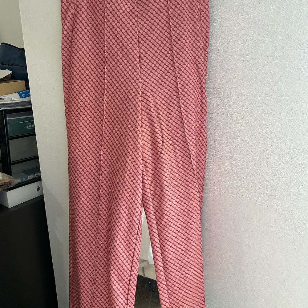 Jones New York Pink Honeycomb Patterned Garment
